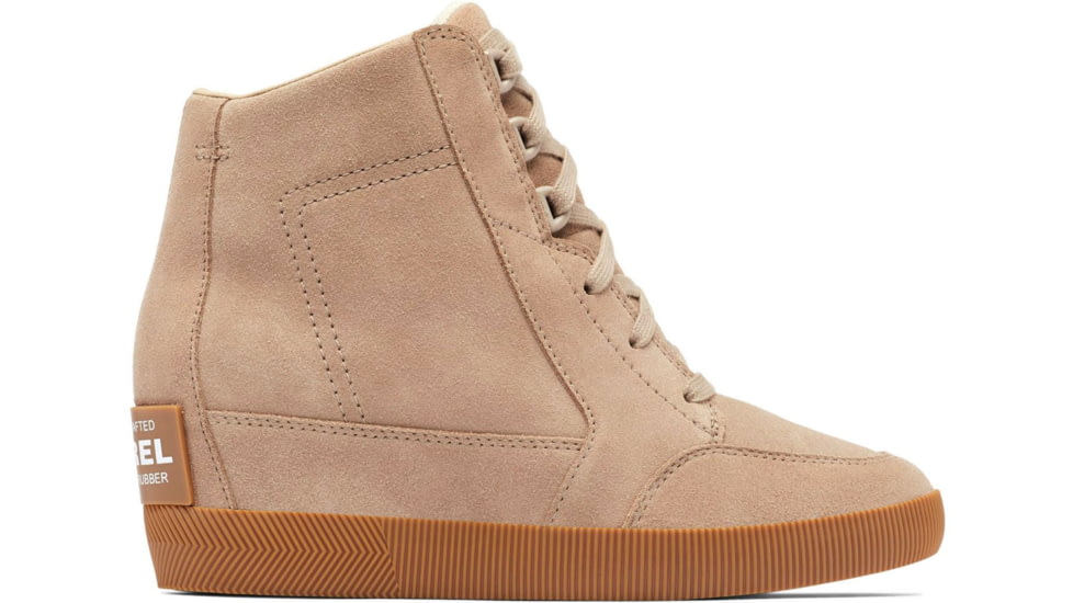 Sorel Out N About Wedge - Womens, Omega Taupe/Gum 2, 10, 2033031-264-10