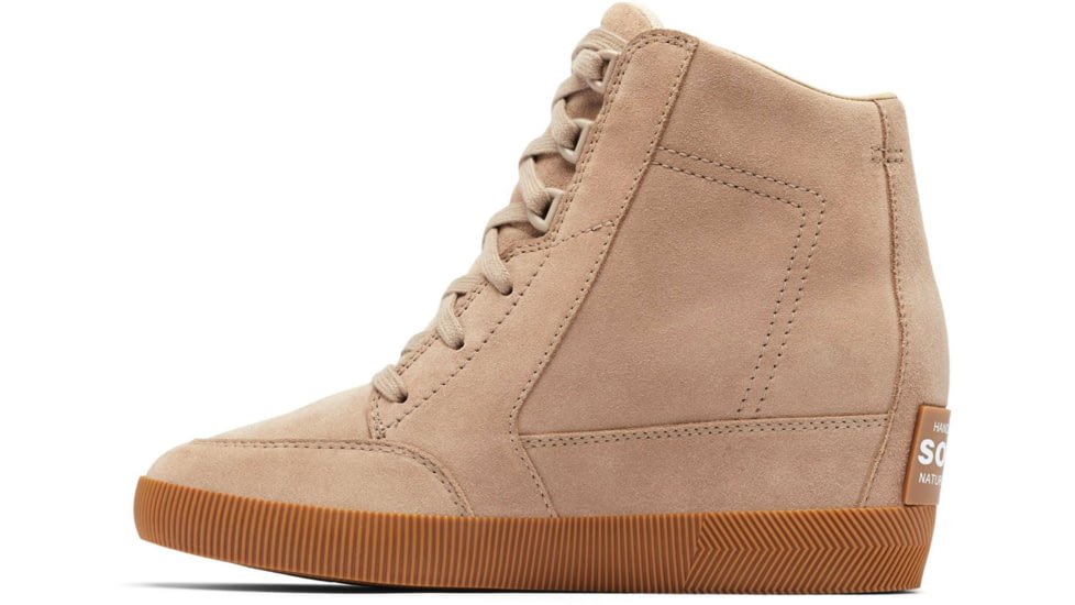 Sorel Out N About Wedge - Womens, Omega Taupe/Gum 2, 10, 2033031-264-10