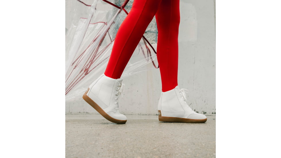 Sorel Out N About Wedge - Womens, Sea Salt/Gum 2, 8.5, 2033031-125-8.5