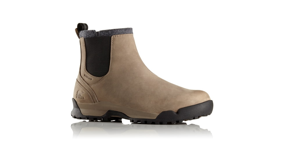 Sorel Paxson Chukka Waterproof Casual Boot - Men's-Major/Black-Medium-11.5