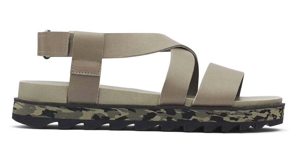 Sorel Roaming Criss Cross Sandal - Womens, Sage, 7.5 US, 1897111-365-7.5