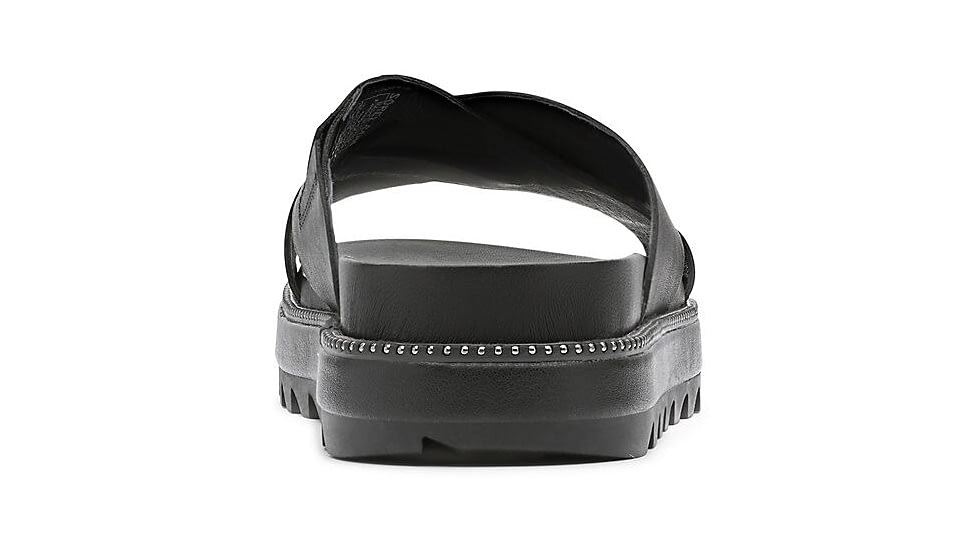 Sorel Roaming Criss Cross Slide - Womens, Black, 8 US, 1892291-010-8