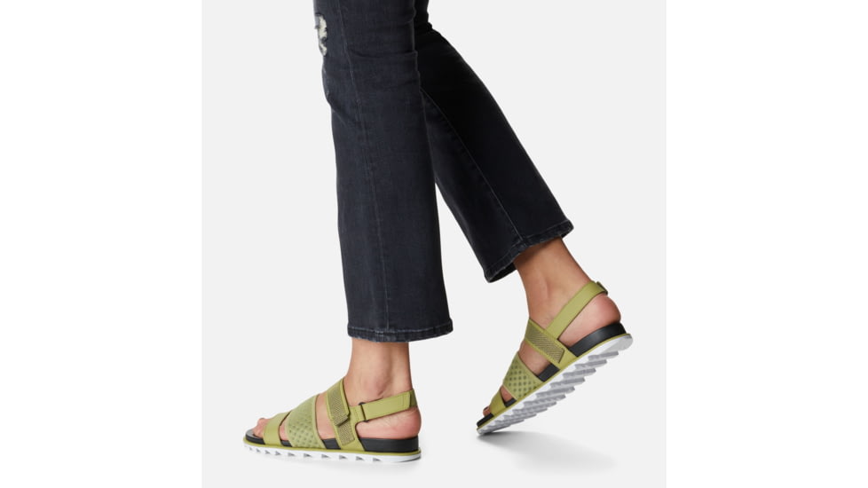 Sorel Roaming Decon Slingback Sandals - Womens, Olive Shade/Black, 7.5 US, 1981681-358-7.5