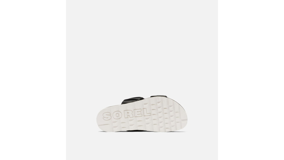 Sorel Roaming Two Strap Slide Sandals - Womens, Black/Chalk, 9.5 US, 1988461-010-9.5