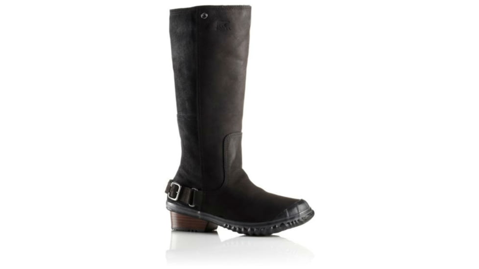 Sorel Slimboot Casual Boot - Women's-Black/Gargoyle-Medium-10 US