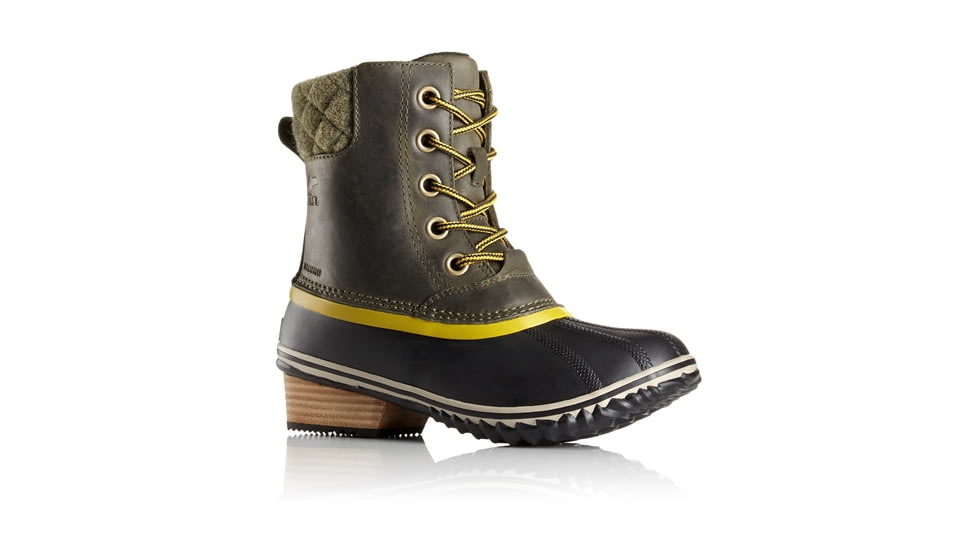 Sorel Slimpack II Lace Casual Boot - Women's-Peatmoss/Bog-Medium-6