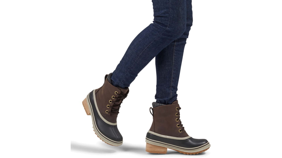 Sorel Slimpack III Lace Winter Boot - Women's, Blackened Brown, 5 US, 1915691205-5