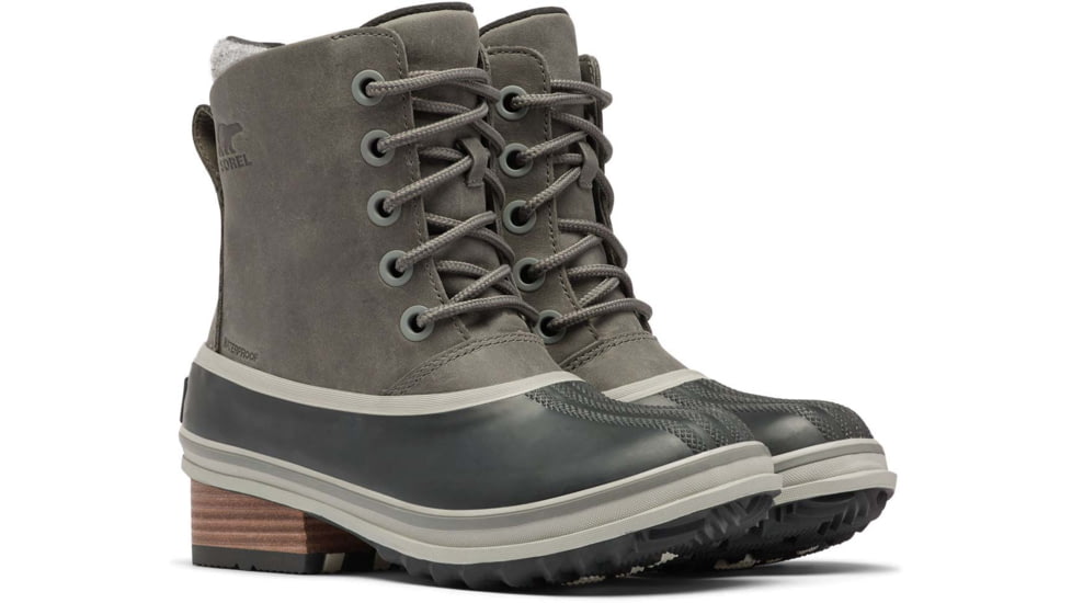 Sorel Slimpack III Lace Winter Boot - Women's, Quarry, 10 US, 1915691052-10