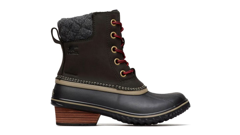 Sorel Slimpack Lace II Boot - Womens, Black, Kettle, 10.5, 1702251010-10.5