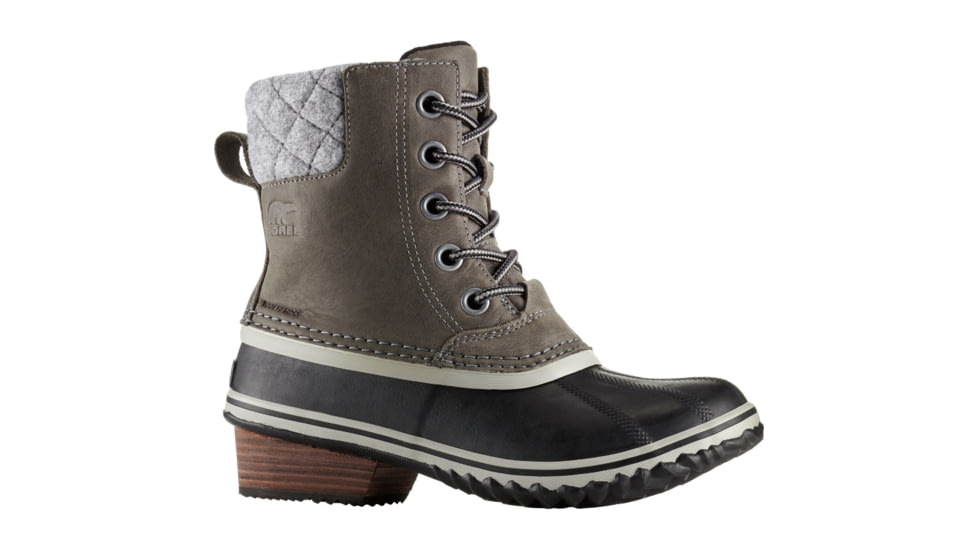 Sorel Slimpack Lace II Boot - Womens, Quarry, Black, 7.5, 1702251052-7.5