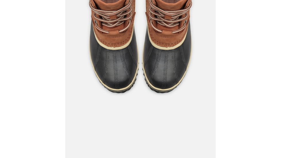 Sorel Slimpack Lace II Rain Boot - Womens, Nubuck-Burro, Cattail, 12, 1822091282-12