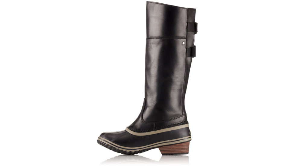 Sorel Slimpack Riding Tall II Boot - Womens, Black, Kettle, 12, 1757881010-12