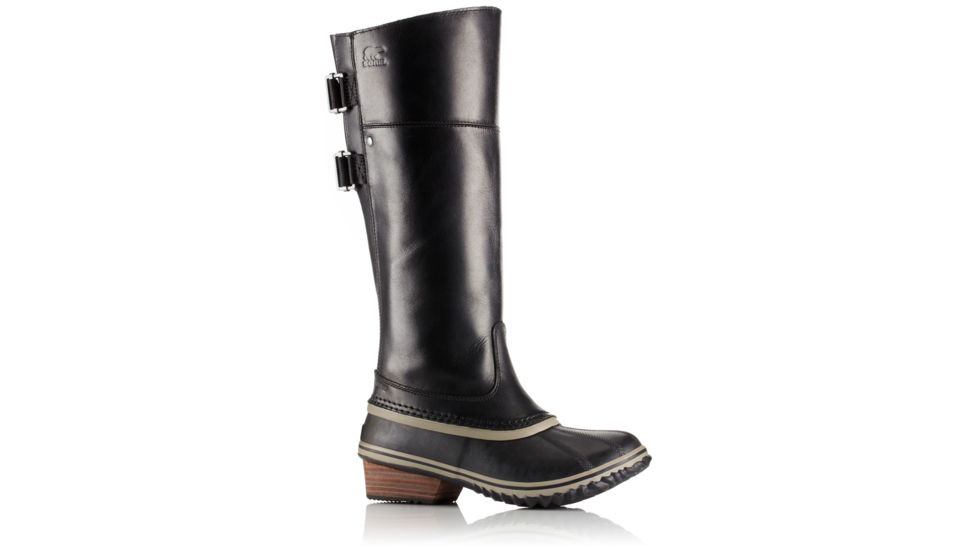 Sorel Slimpack Riding Tall II Boot - Womens, Black, Kettle, 12, 1757881010-12
