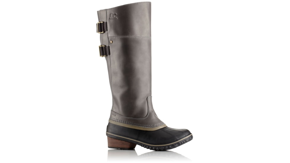 Sorel Slimpack Riding Tall II Boot - Womens, Quarry, Pebble, 6, 1757881052-6
