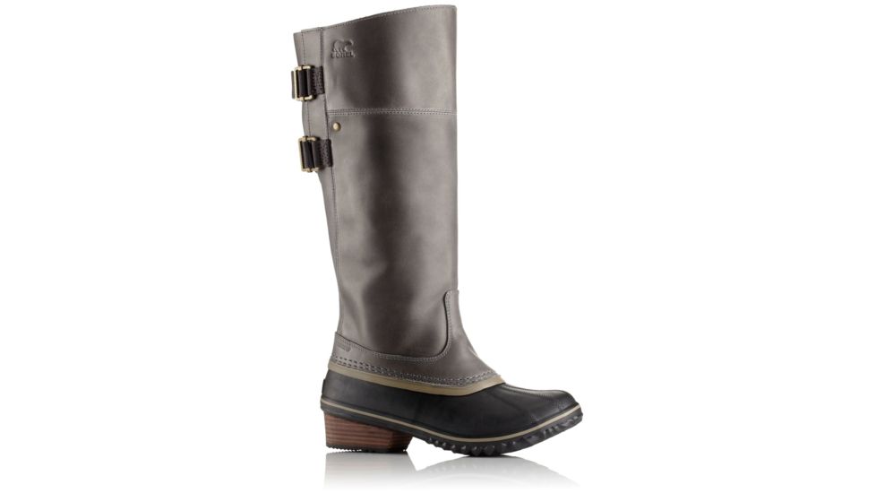 Sorel Slimpack Riding Tall II Boot - Womens, Quarry, Pebble, 6, 1757881052-6