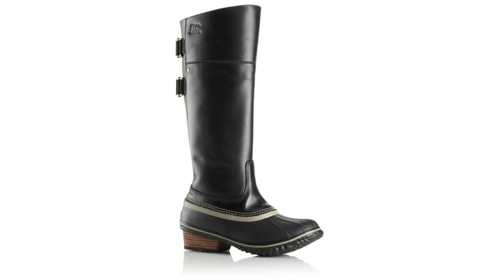 Sorel Slimpack Riding Tall II Casual Boot - Women's-Black-Medium-6.5