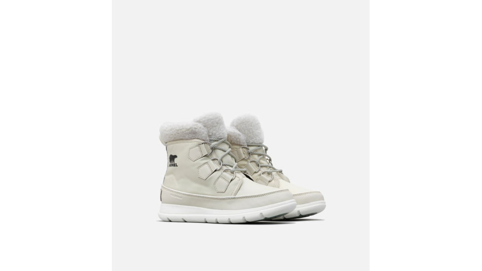 Sorel Explorer Carnival Winter Boot - Women's, Fawn, Sea Salt, 5, 1808051920-5