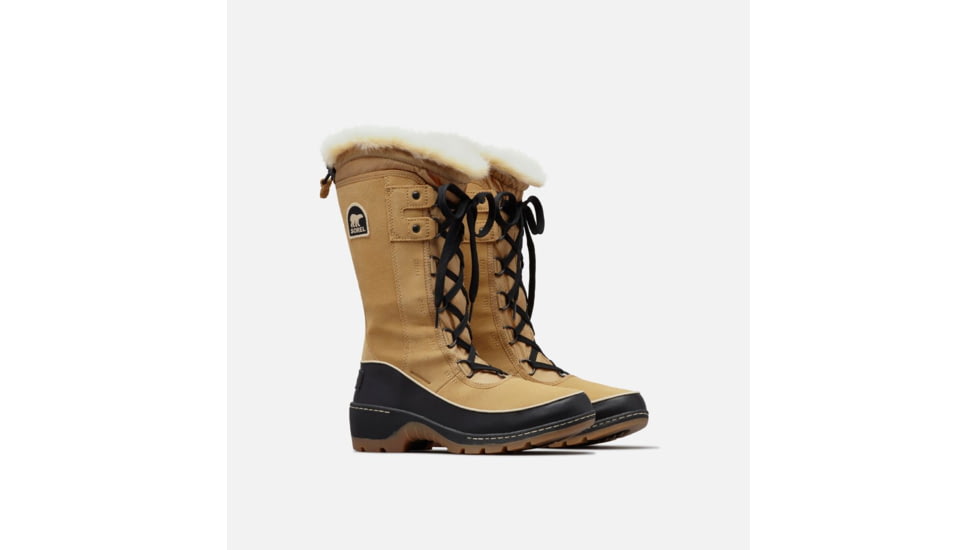Sorel Tivoli III High Winter Boot - Womens, Curry, Black, 9.5, 1751261373-9.5