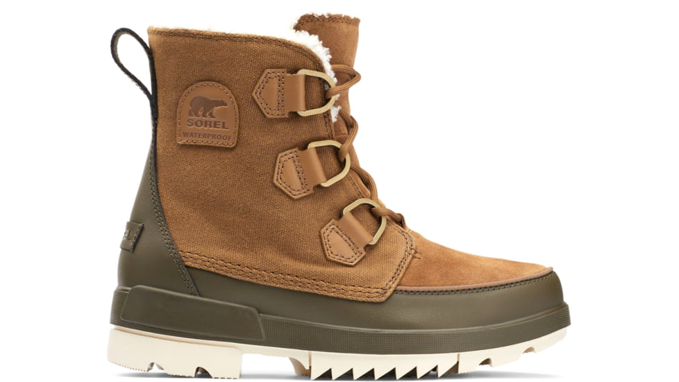 Sorel Tivoli IV Waterproof Boot - Womens, Velvet Tan, Olive Green, 8, 1977871-242-8