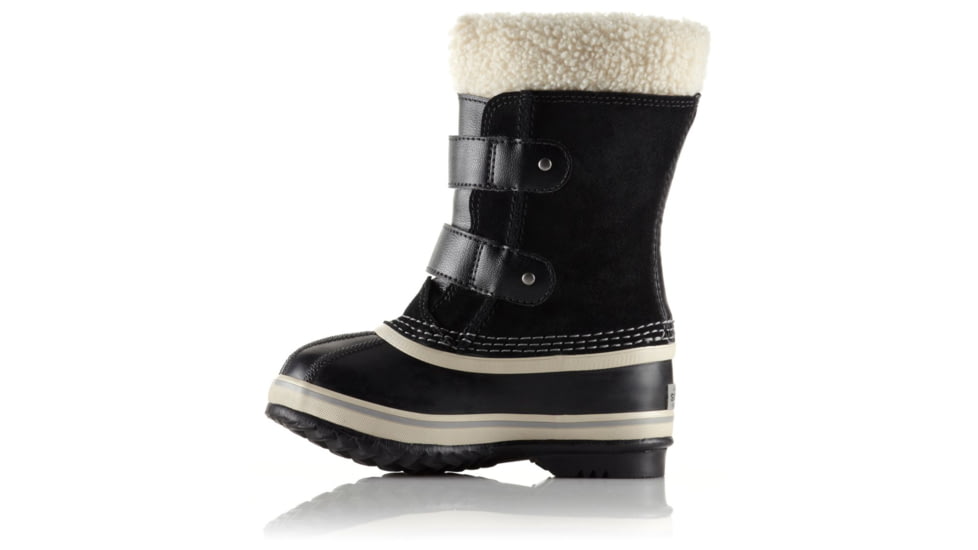 Sorel Toddler 1964 Pac Strap Boot, Black, 4, 1638012010-4
