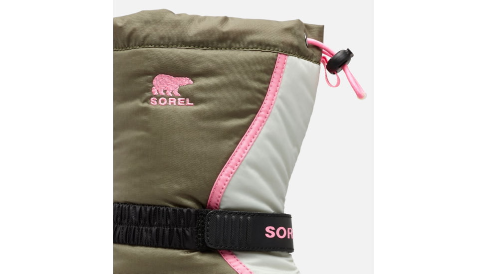 Sorel Toddler Flurry Boot, Hiker Green, Bu, 7, 1638083371-7