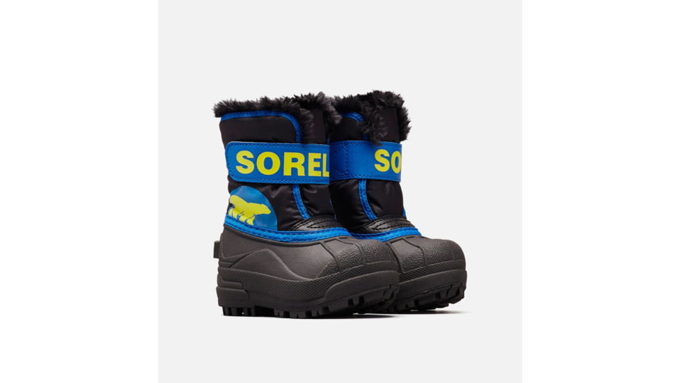Sorel Toddler Snow Commander Winter Boot, Black, Super Bl, 7, 1638112011-7