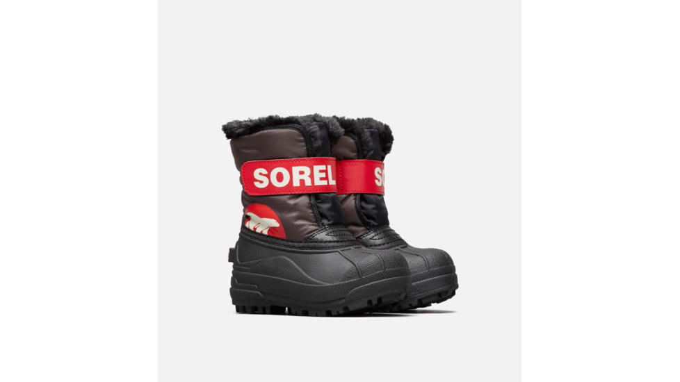 Sorel Toddler Snow Commander Winter Boot, Dark Grey, Brig, 4, 1638112089-4