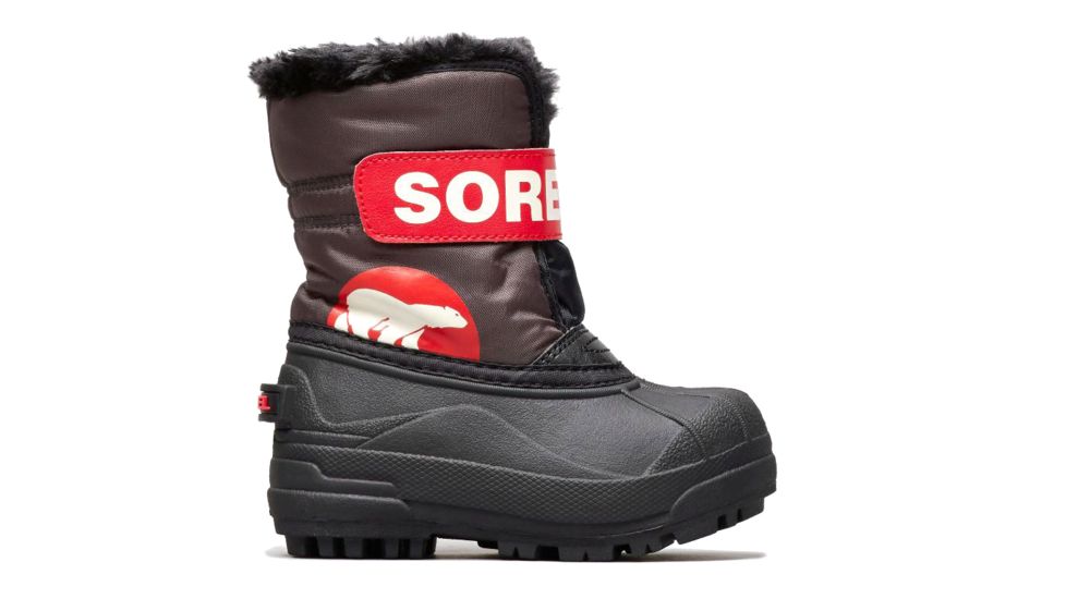 Sorel Toddler Snow Commander Winter Boot, Dark Grey, Brig, 4, 1638112089-4