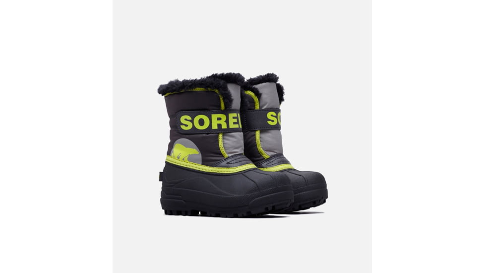 Sorel Toddler Snow Commander Winter Boot, Dark Grey, Warn, 5, 1638112090-5
