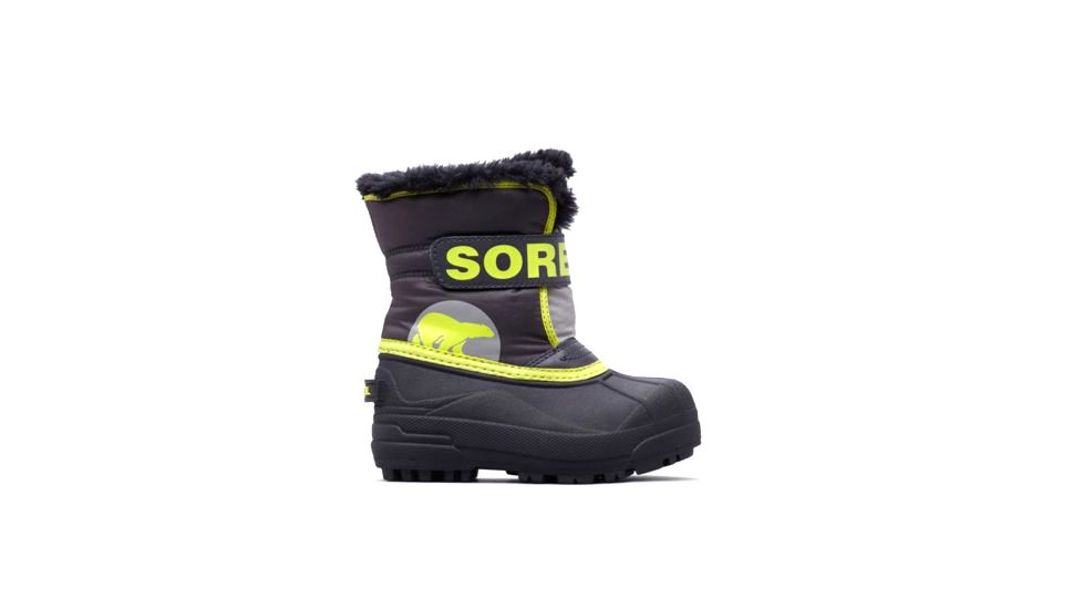 Sorel Toddler Snow Commander Winter Boot, Dark Grey, Warn, 5, 1638112090-5