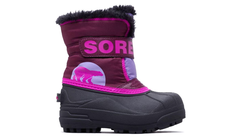 Sorel Toddler Snow Commander Winter Boot, Purple Dahlia,, 5, 1638112562-5