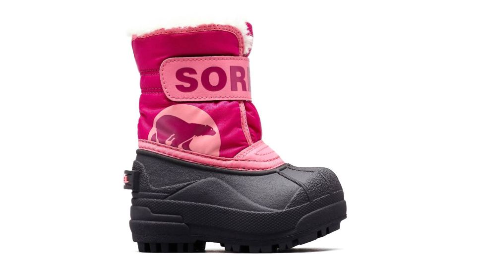 Sorel Toddler Snow Commander Winter Boot, Tropic Pink, De, 4, 1638112652-4