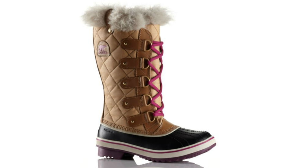 Sorel Tofino Cate Winter Boot - Women's-Curry/Red Plum-11 US