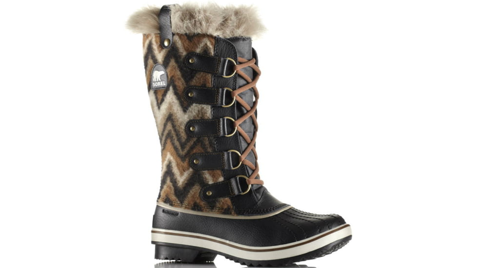 Tofino Cate Winter Boot - Womens-Black/Brown-6
