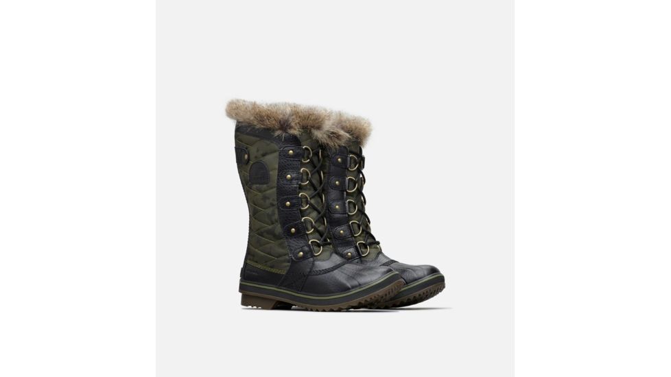 Sorel Tofino II Boot - Womens, Camo-Hiker Green, 5, 1821941371-5