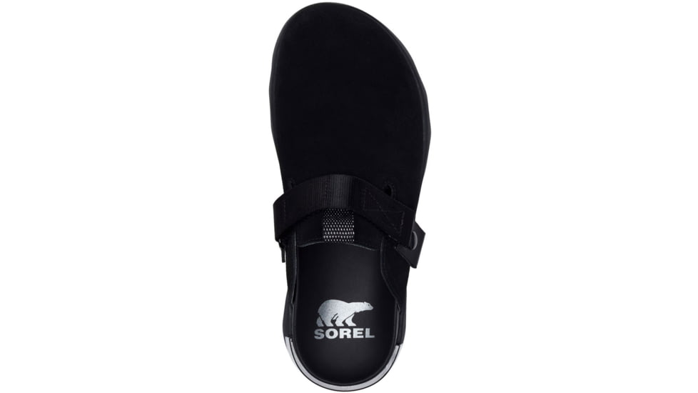 Sorel VIIbe Clog - Womens, Black/Sea Salt, 8, 2030521-010-8