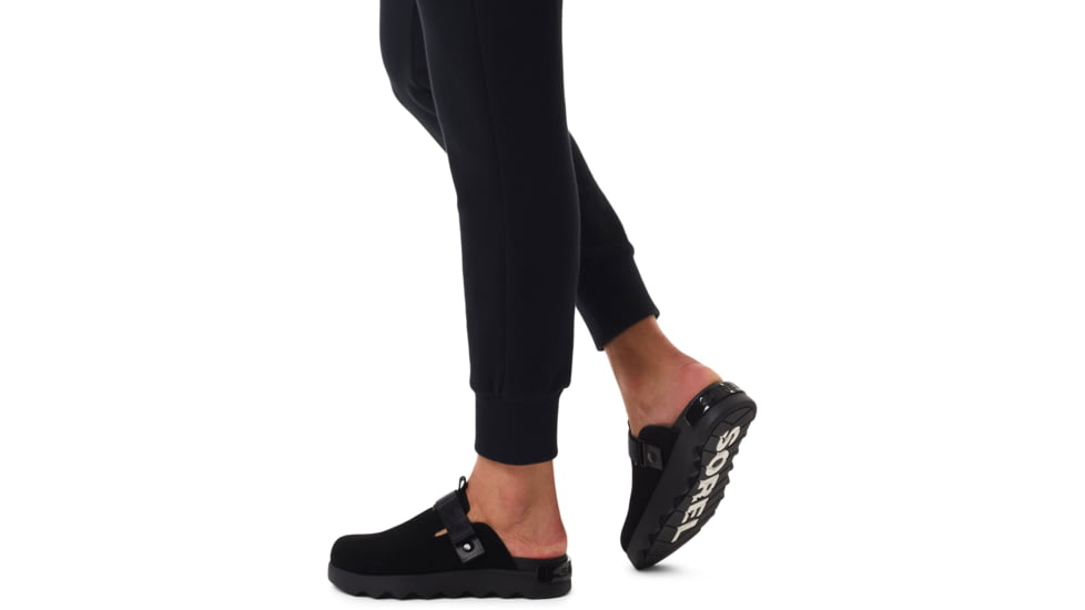 Sorel VIIbe Clog - Womens, Black/Sea Salt, 8, 2030521-010-8