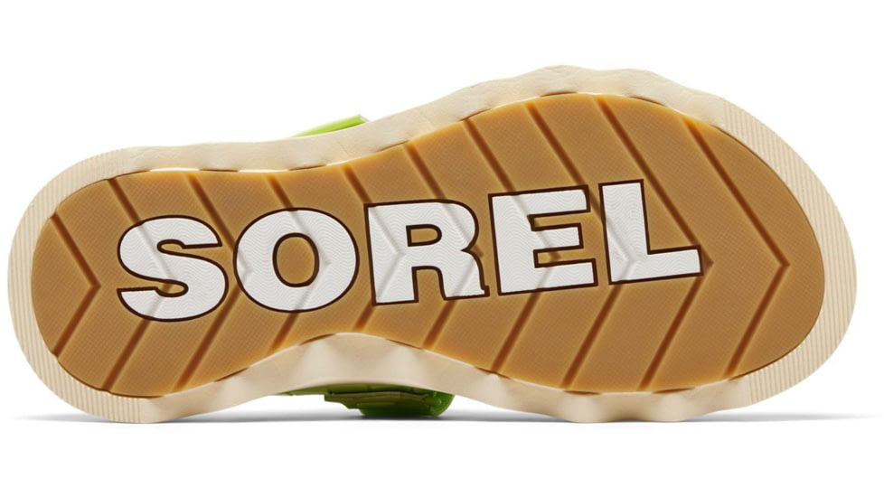 Sorel VIIbe Clog - Womens, Luminous Lime/Honey White, 10.5, 2030521-382-10.5