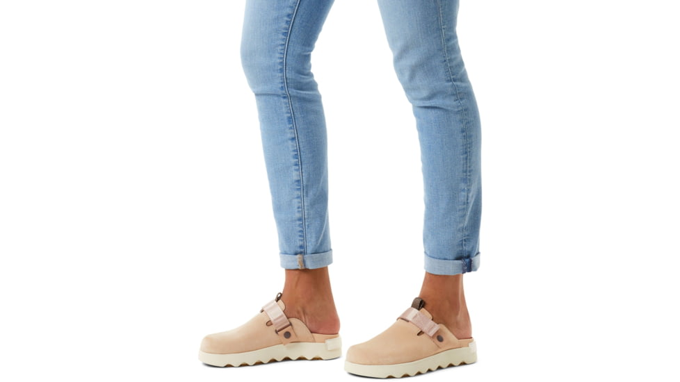 Sorel VIIbe Clog - Womens, Nova Sand/Midnight Cocoa, 11, 2030521-260-11