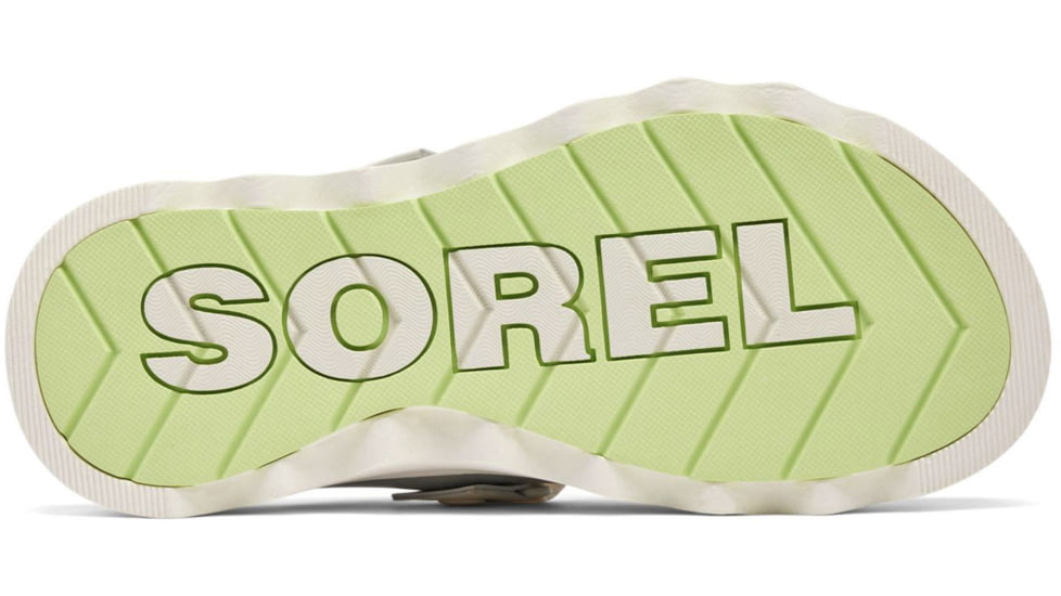 Sorel VIIbe Clog - Womens, Sea Salt/Luminous Lime, 9, 2030521-127-9