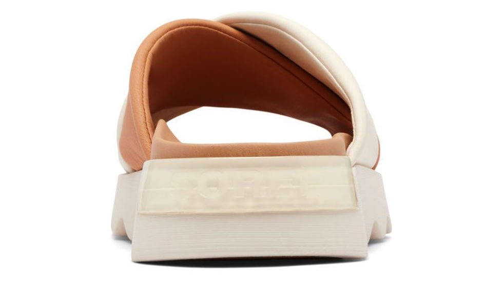 Sorel VIIbe Crisscross Slide - Womens, Honest Beige/Chalk, 7, 2076811-246-7
