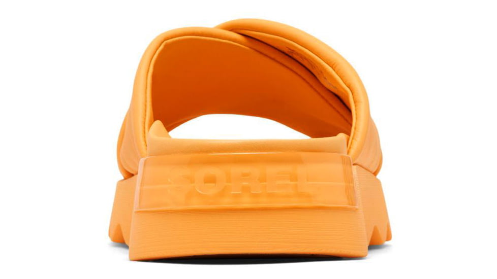 Sorel VIIbe Crisscross Slide - Womens, Yellow Ray/Gum 17, 6, 2076811-765-6