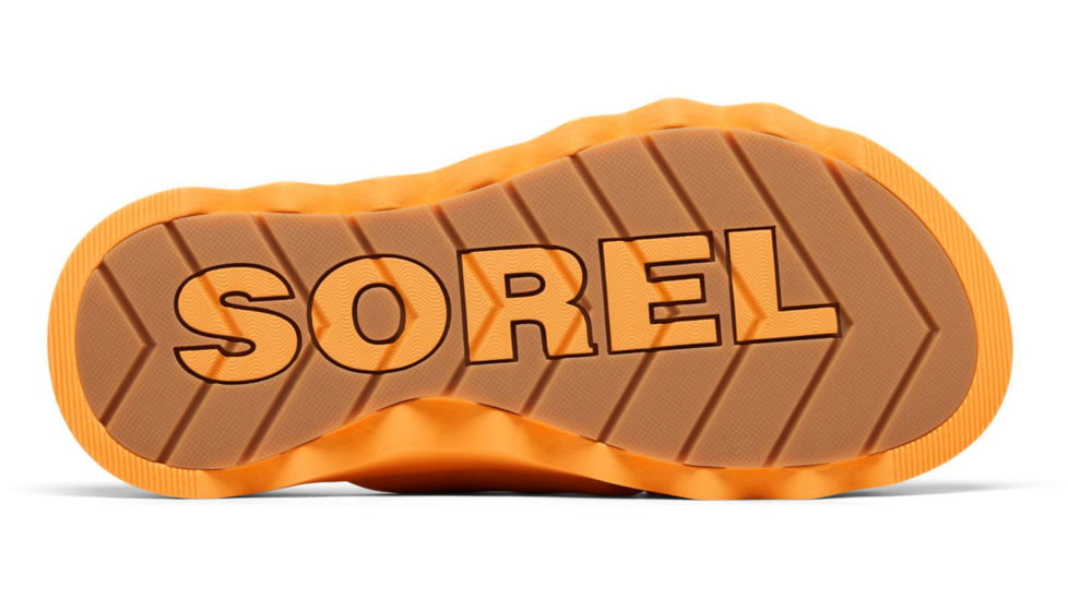 Sorel VIIbe Crisscross Slide - Womens, Yellow Ray/Gum 17, 6, 2076811-765-6
