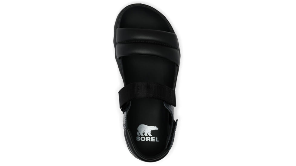 Sorel VIIbe Sandal - Womens, Black/Black, 9.5, 2030511-012-9.5