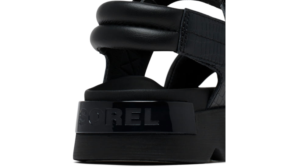 Sorel VIIbe Sandal - Womens, Black/Black, 9.5, 2030511-012-9.5