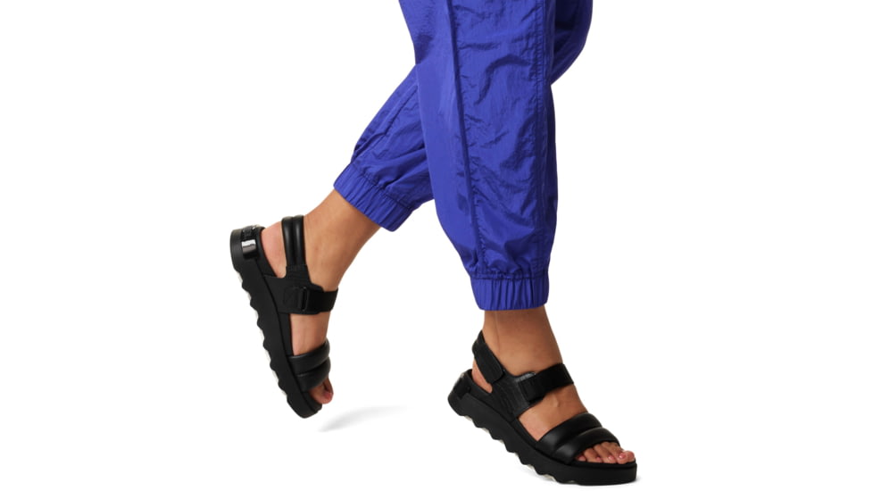 Sorel VIIbe Sandal - Womens, Black/Black, 9.5, 2030511-012-9.5