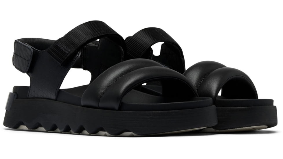 Sorel VIIbe Sandal - Womens, Black/Black, 9.5, 2030511-012-9.5