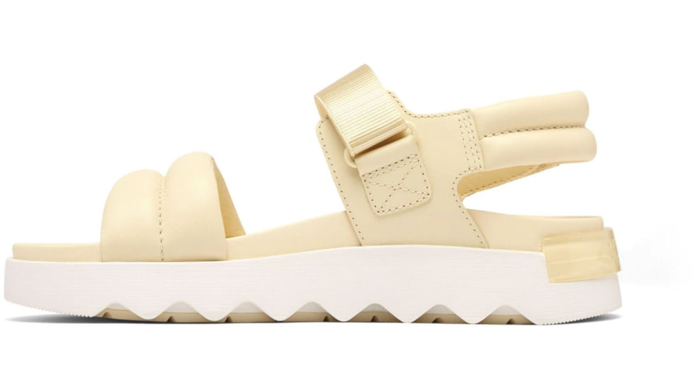 Sorel VIIbe Sandal - Womens, Honey White/Sea Salt, 9, 2030511-292-9