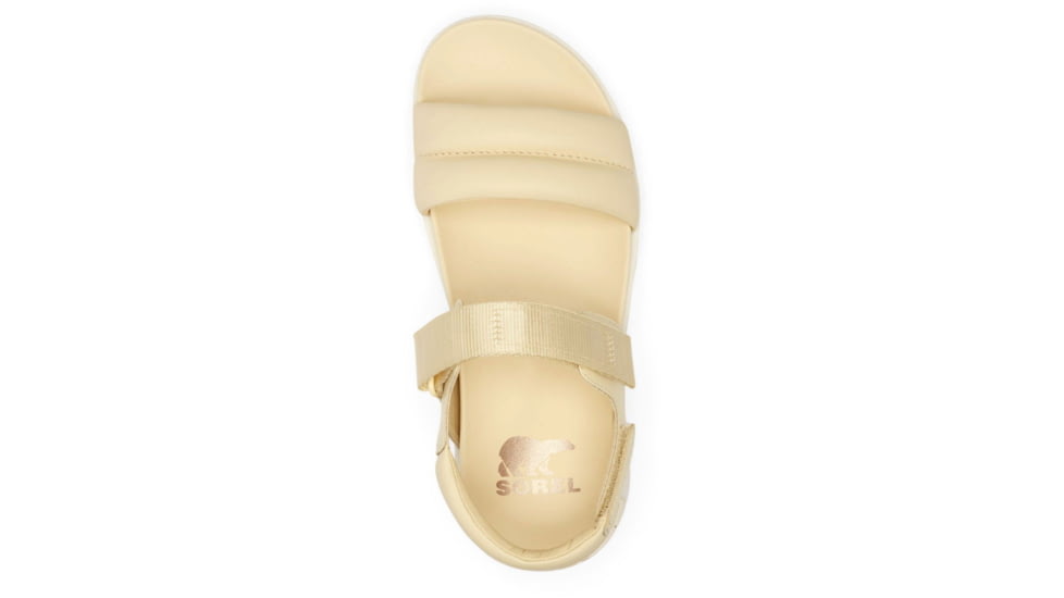 Sorel VIIbe Sandal - Womens, Honey White/Sea Salt, 9, 2030511-292-9