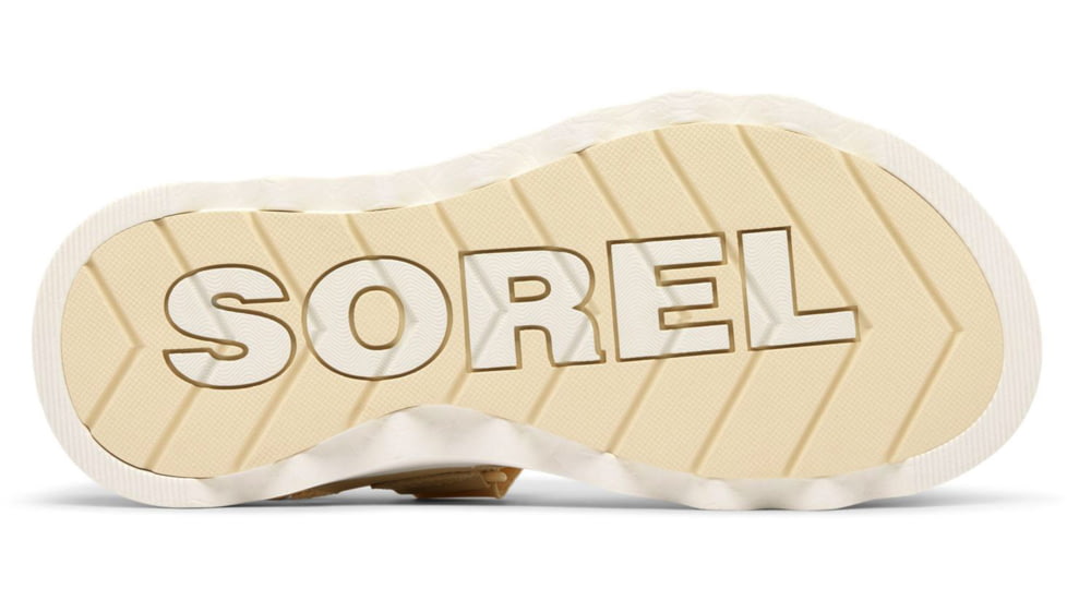 Sorel VIIbe Sandal - Womens, Honey White/Sea Salt, 9, 2030511-292-9